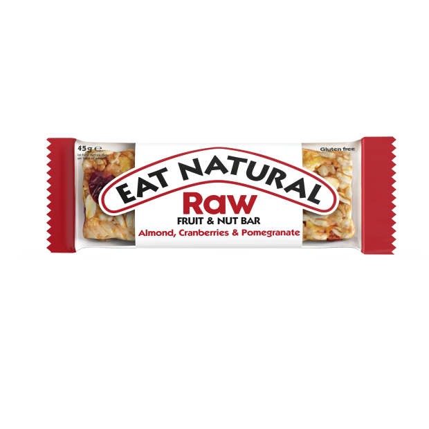 Eat Natural: Raw - Almond, Cranberries & Pomegranate