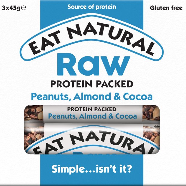 Eat Natural: Raw - Peanut, Almond and Cocoa 3PK