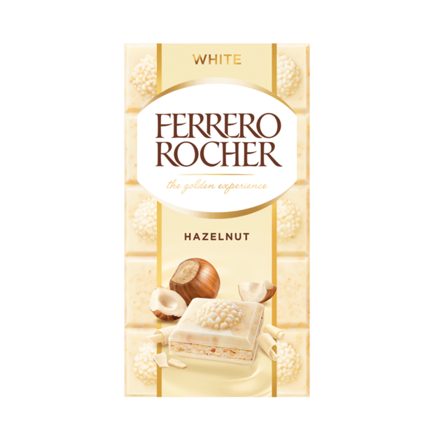 Ferrero Rocher White Chocolate Bar 90g